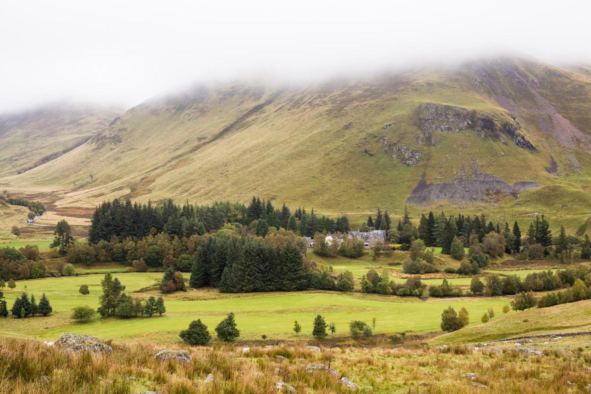 Dalmunzie Castle Hotel Glenshee Dış mekan fotoğraf